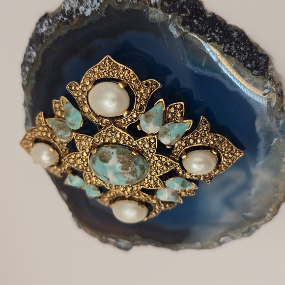 Sarah Coventry Southwestern Style Vintage Pendant Brooch - Picture 3 of 9